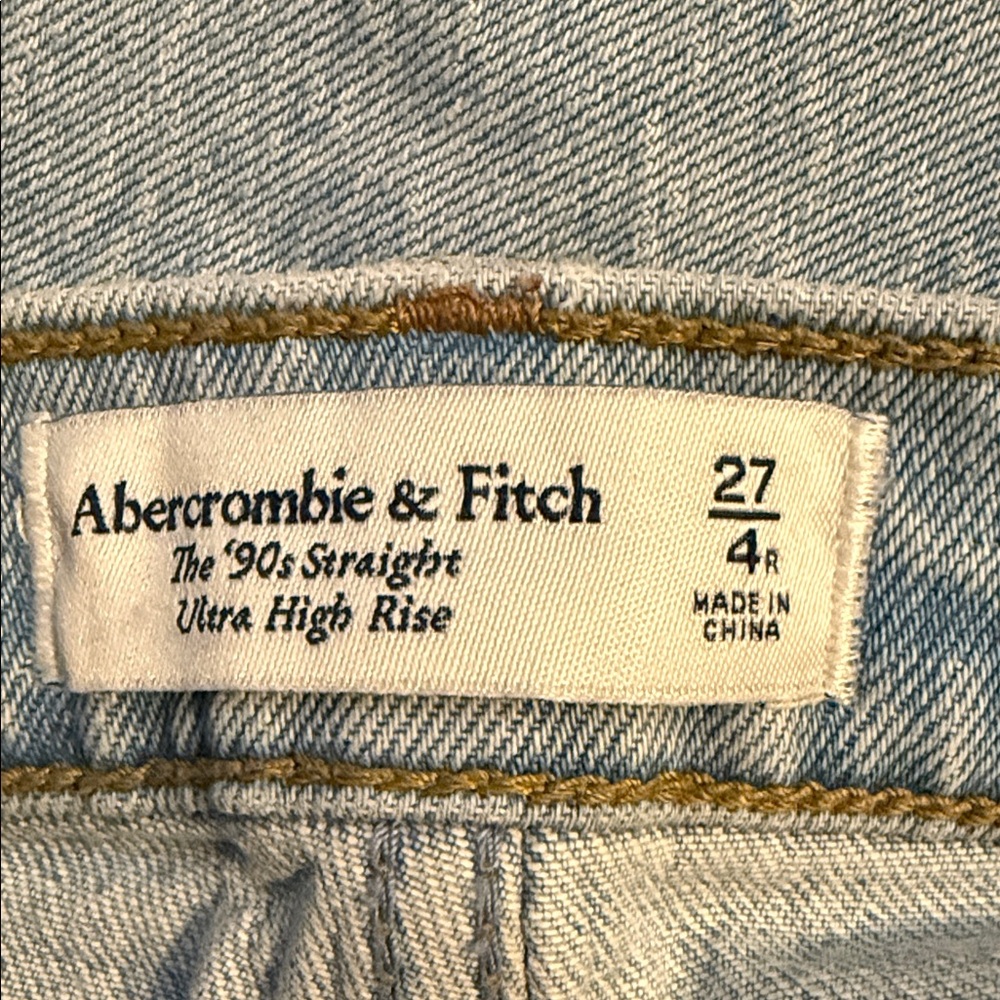 Ultra High Rise 90’s straight—A&F - Picture 4 of 4